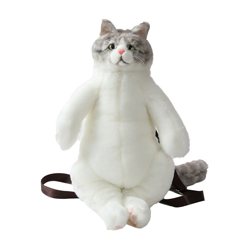 Large Capacity Plush Doll Backpack