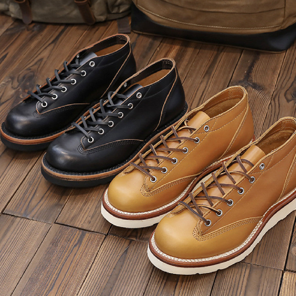 Zapatos casuales de cuero para hombre con personalidad de moda