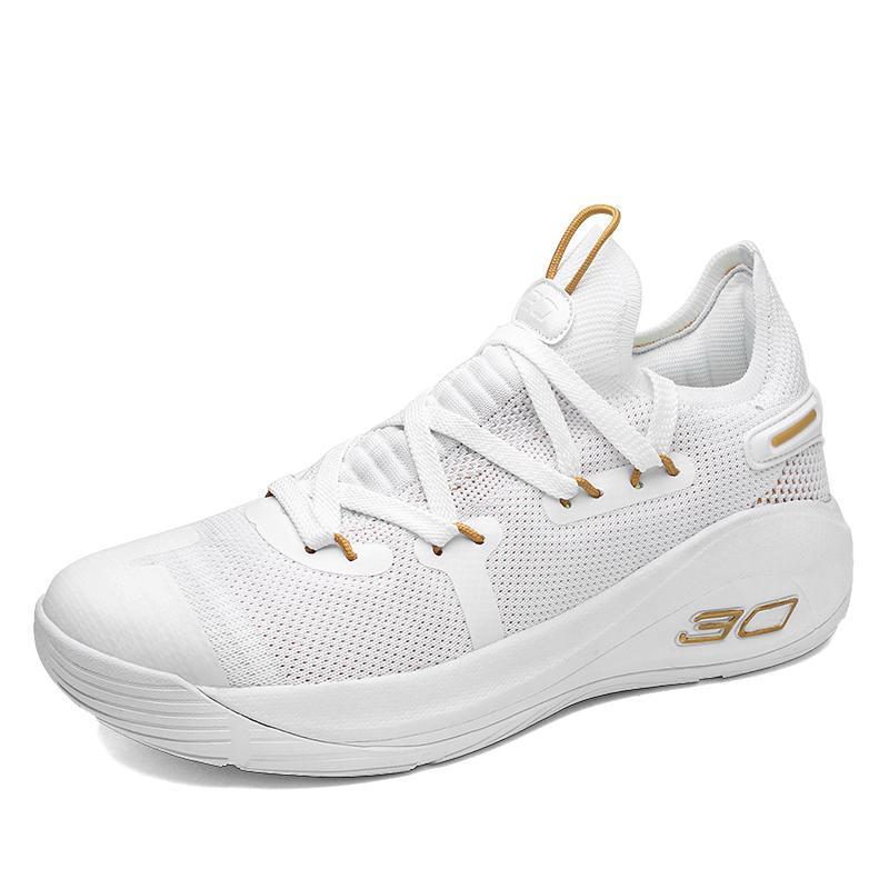 Zapatillas de baloncesto de caña baja para hombre y mujer, ligeras, con absorción de impactos y suela suave