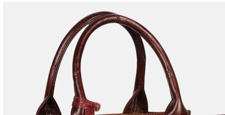 Bolso de mensajero para madres de mediana edad con ambiente de moda