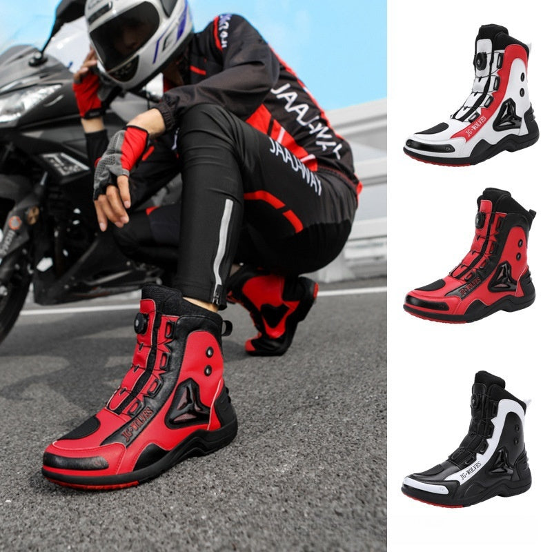 Motorcycle Long Mountain Locomotive Road Anti-skid Protection Off-road Lightweight Commuter Worker Boot