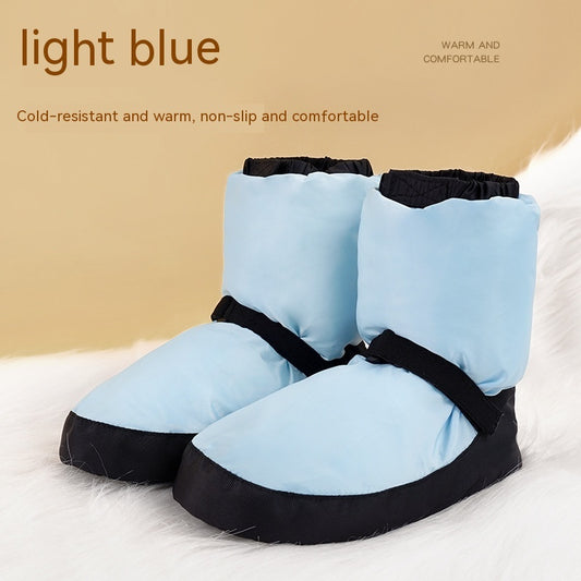 Dance Warm Shoes Ballet Shoes Cotton Warm-up Winter Cotton Shoes Practice Shoes