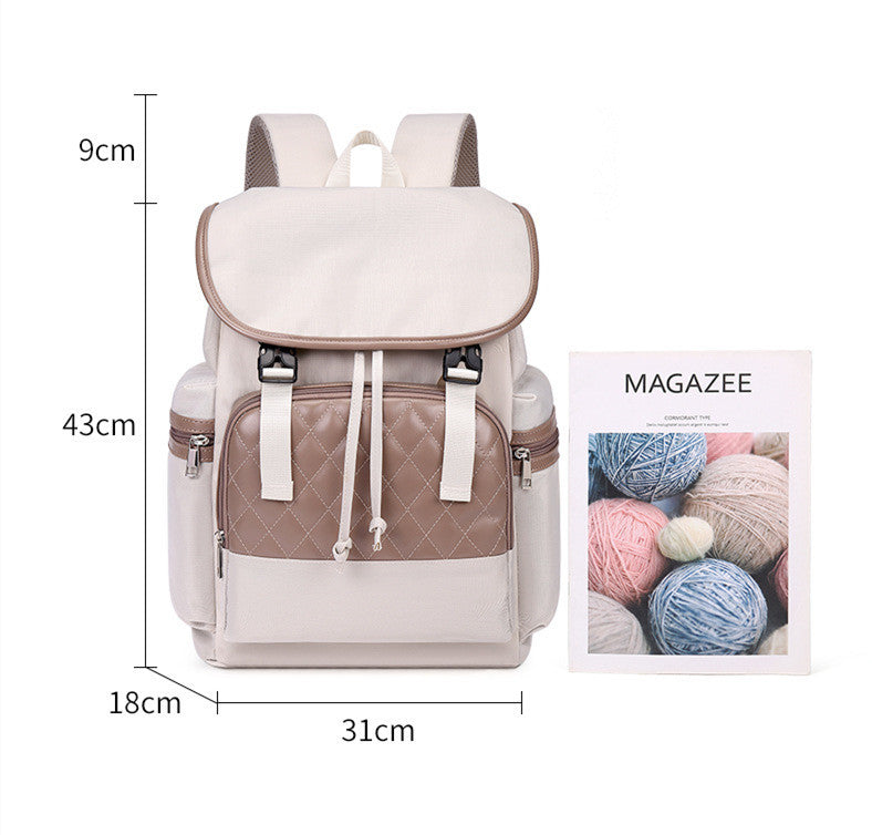 Simple Fashion Multifunctional Polyester Backpack