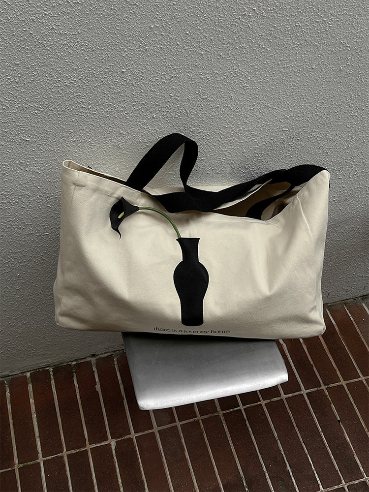 Sac en toile pour femme à bandoulière