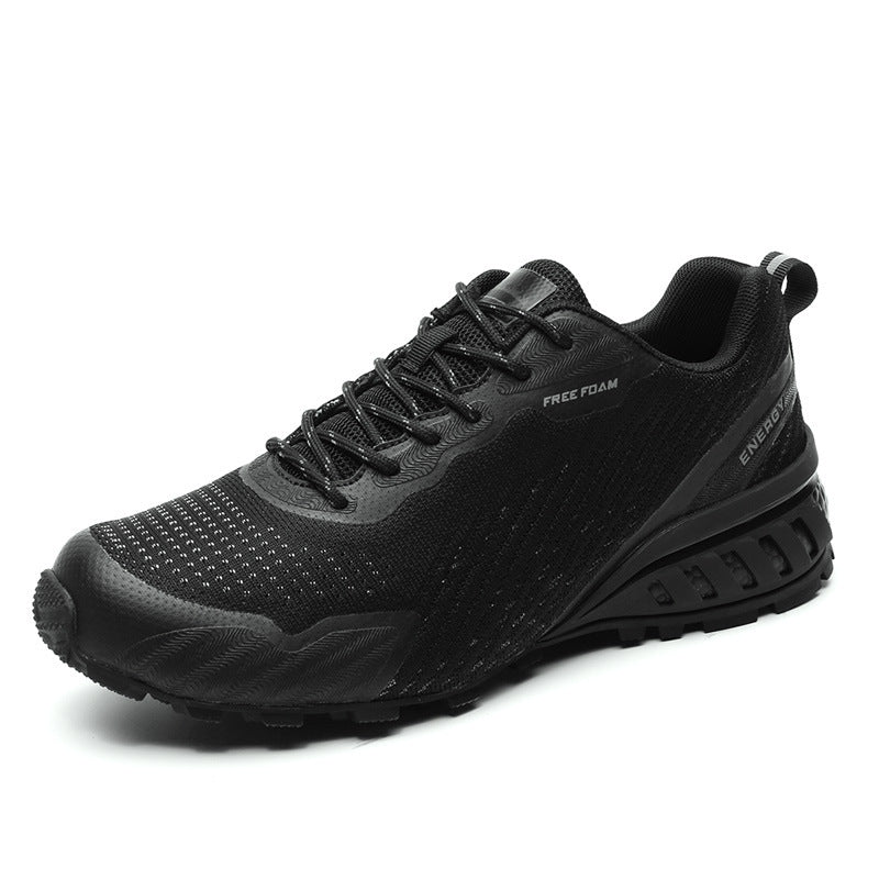 Spring New Men's Shoes Fashion Plus Size Outdoor Shock-absorbing Running Shoes Breathable