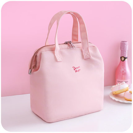 Tote Bag With Rice Pocket Thermal Insulation Breakfast Bag