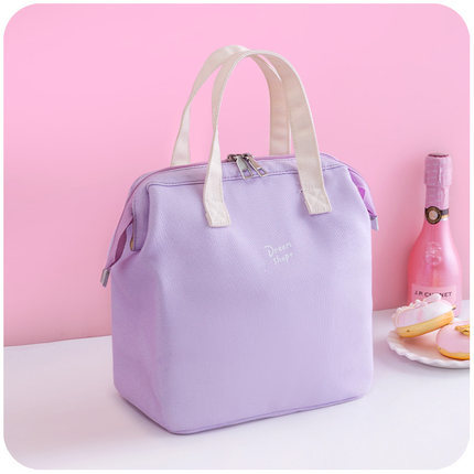 Tote Bag With Rice Pocket Thermal Insulation Breakfast Bag