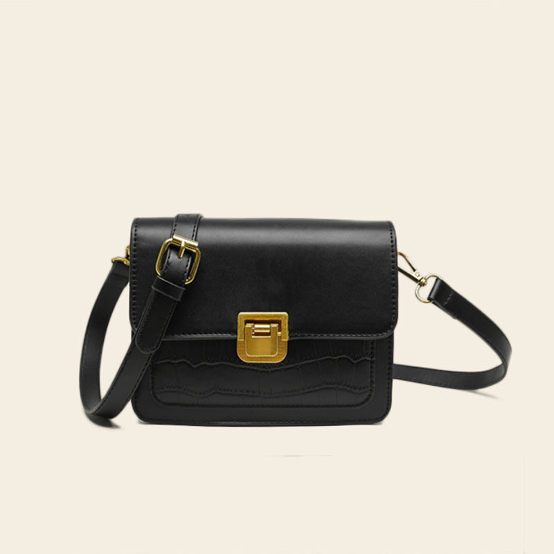 French Niche Light Luxury Foreign Style Small Square Female Texture Everything Single Shoulder Crossbody Bag