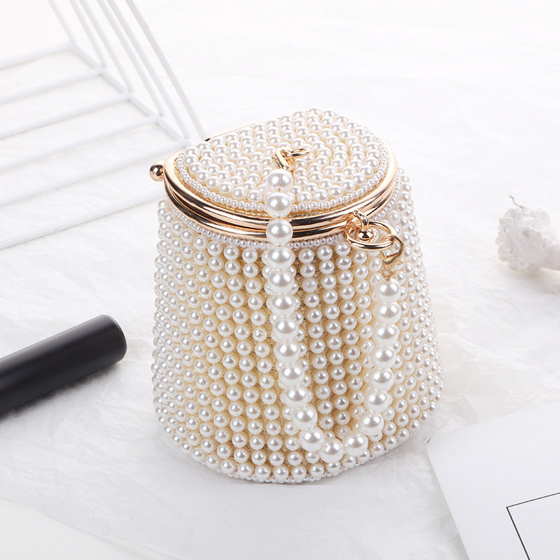 Pearl Evening Bag Mini Portable Evening Bag Niche Bag