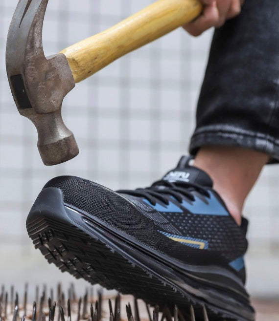 Chaussures de sécurité décontractées légères à semelle à coussin d'air