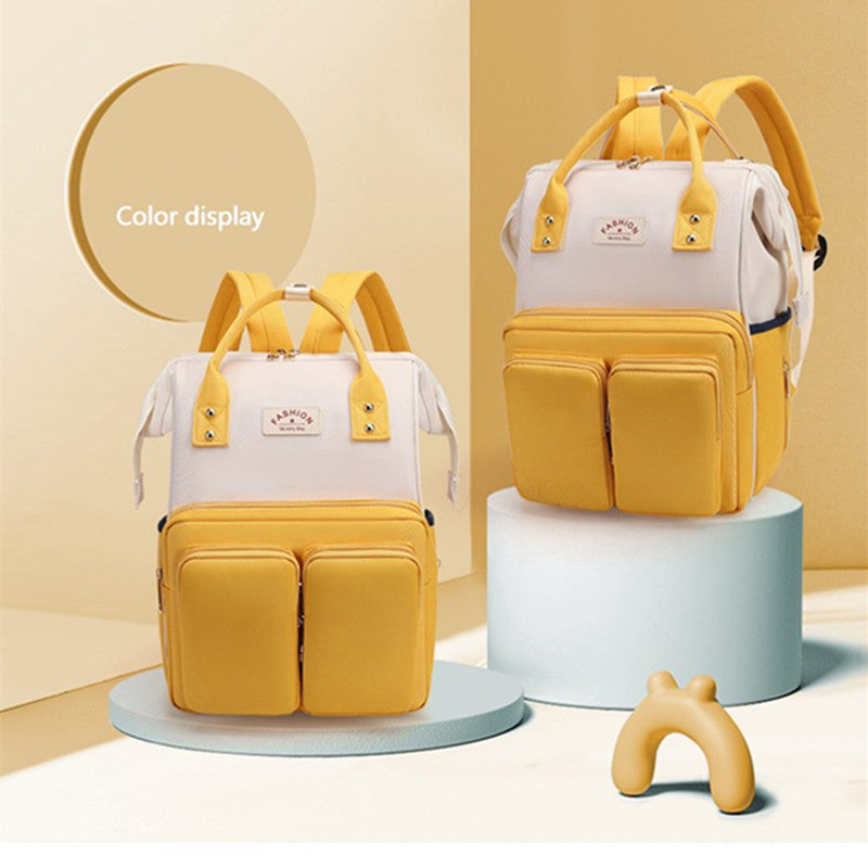 Large-capacity Fashion Mother And Baby Bag With Multiple Functions