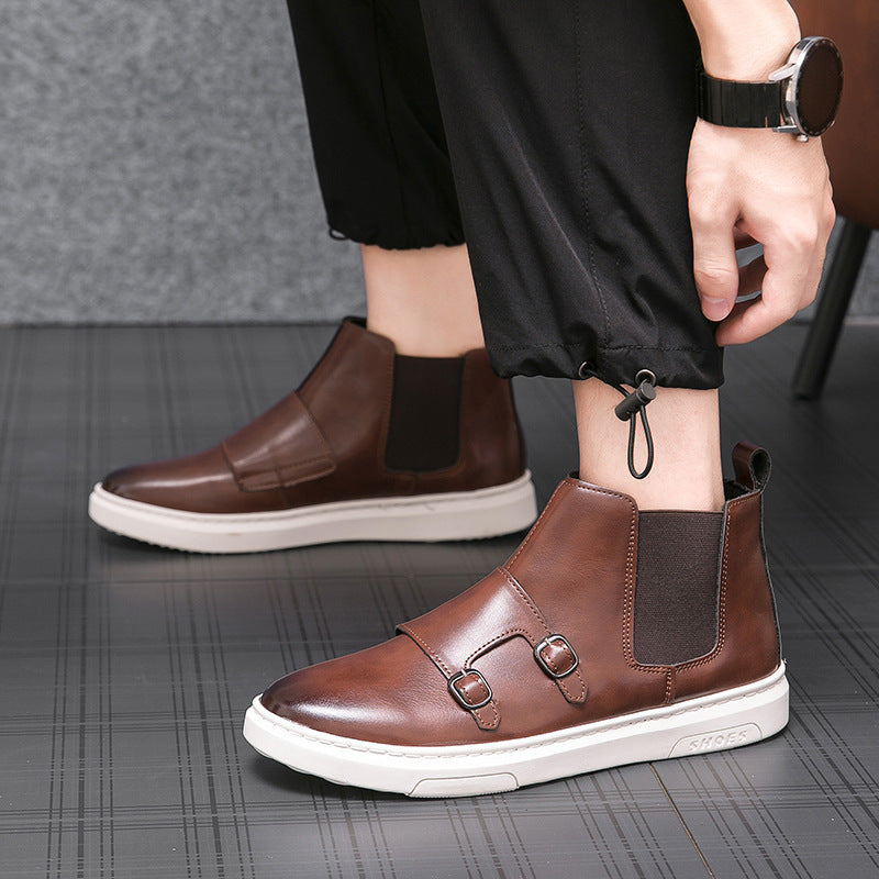 High-top Board Shoe 38-46 Size Fashion Retro Trend