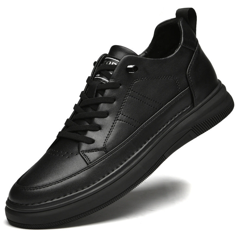 Men's Low-cut Shoes Breathable Invisible Height Increasing Simple