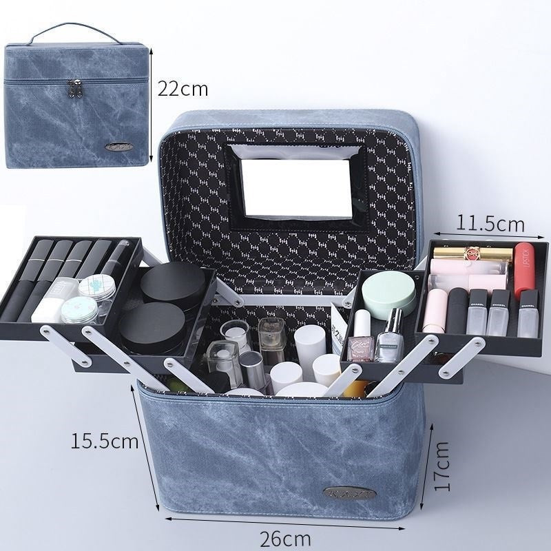 Cosmetics Portable Large Capacity Portable Storage Box