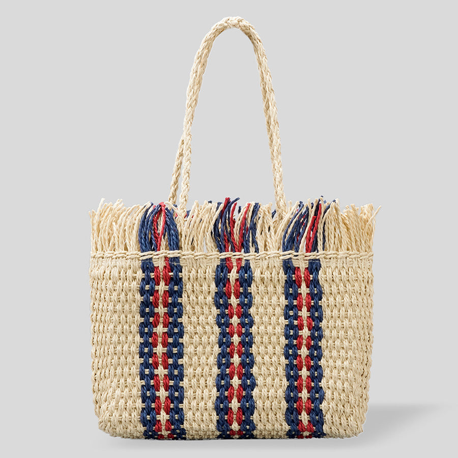 Handwoven Large Capacity Beach Tote Bag