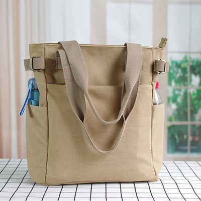 Japanese Style Fabric Casual Work Shoulder Bag