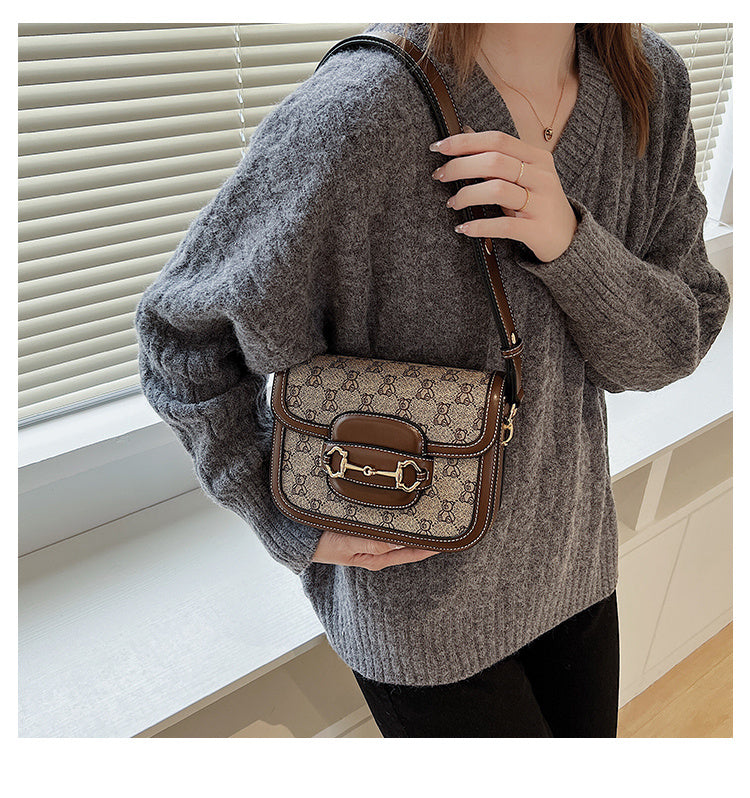 Textured Western Style Messenger Fashion Fashion Shoulder Bag