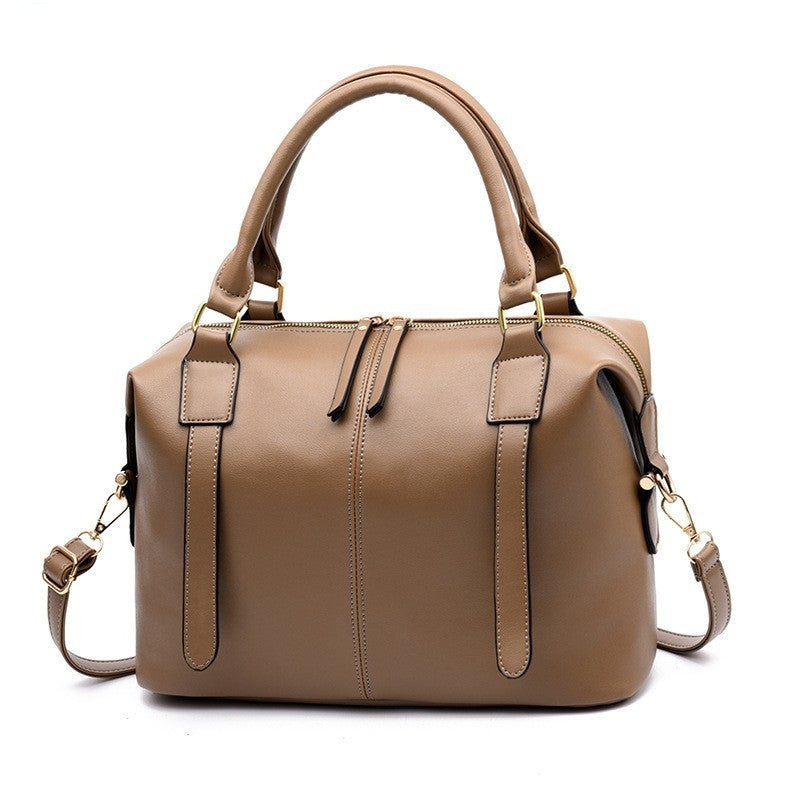 Sac à main en cuir pour femme Sac vintage Sacs à bandoulière Grand sac