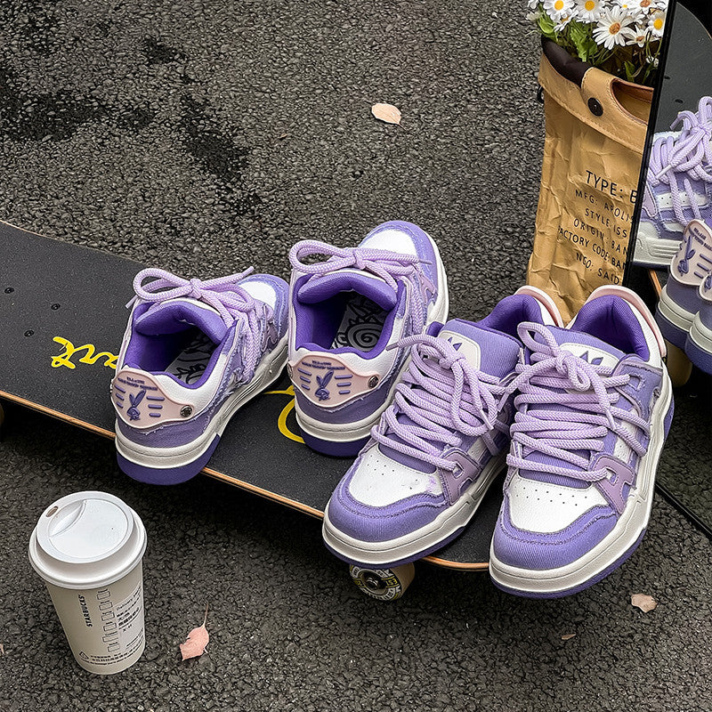 Chaussures de planche en toile pour hommes, chaussures décontractées pour étudiants