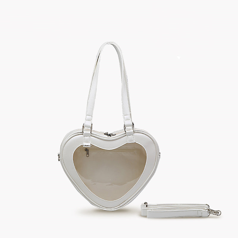 Transparent Crossbody Doll Love Small Pain Bag