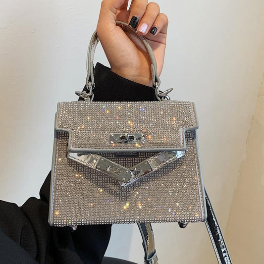 Bright Diamond Kelly Bag