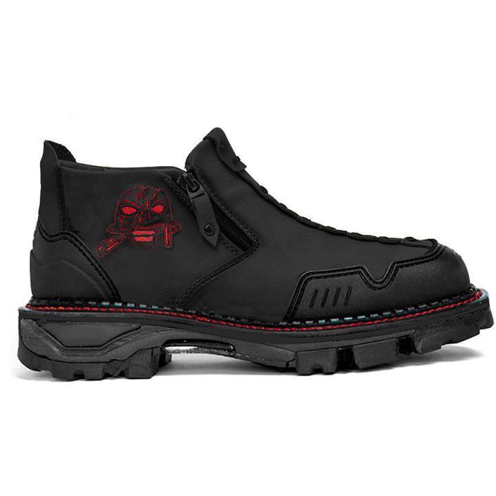 Bottes Dr Martens pour hommes Bottines Halloween Skull