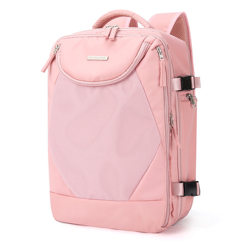 Mochila para computadora informal de gran capacidad para mujer