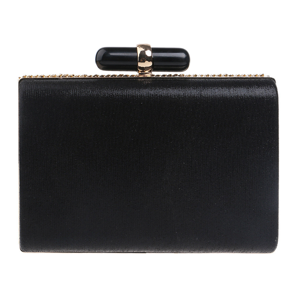 Bolso de mano tipo clutch para banquete, para mujer, para vestido de noche