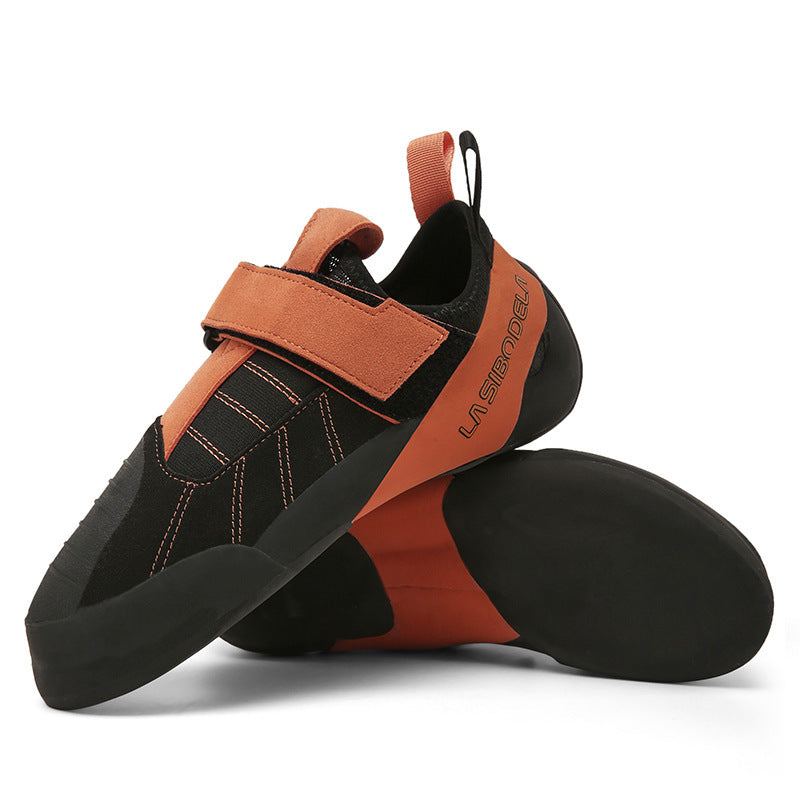 Zapatos de entrenamiento para escalada en roca, de agarre fuerte, ligeros y competitivos para hombres