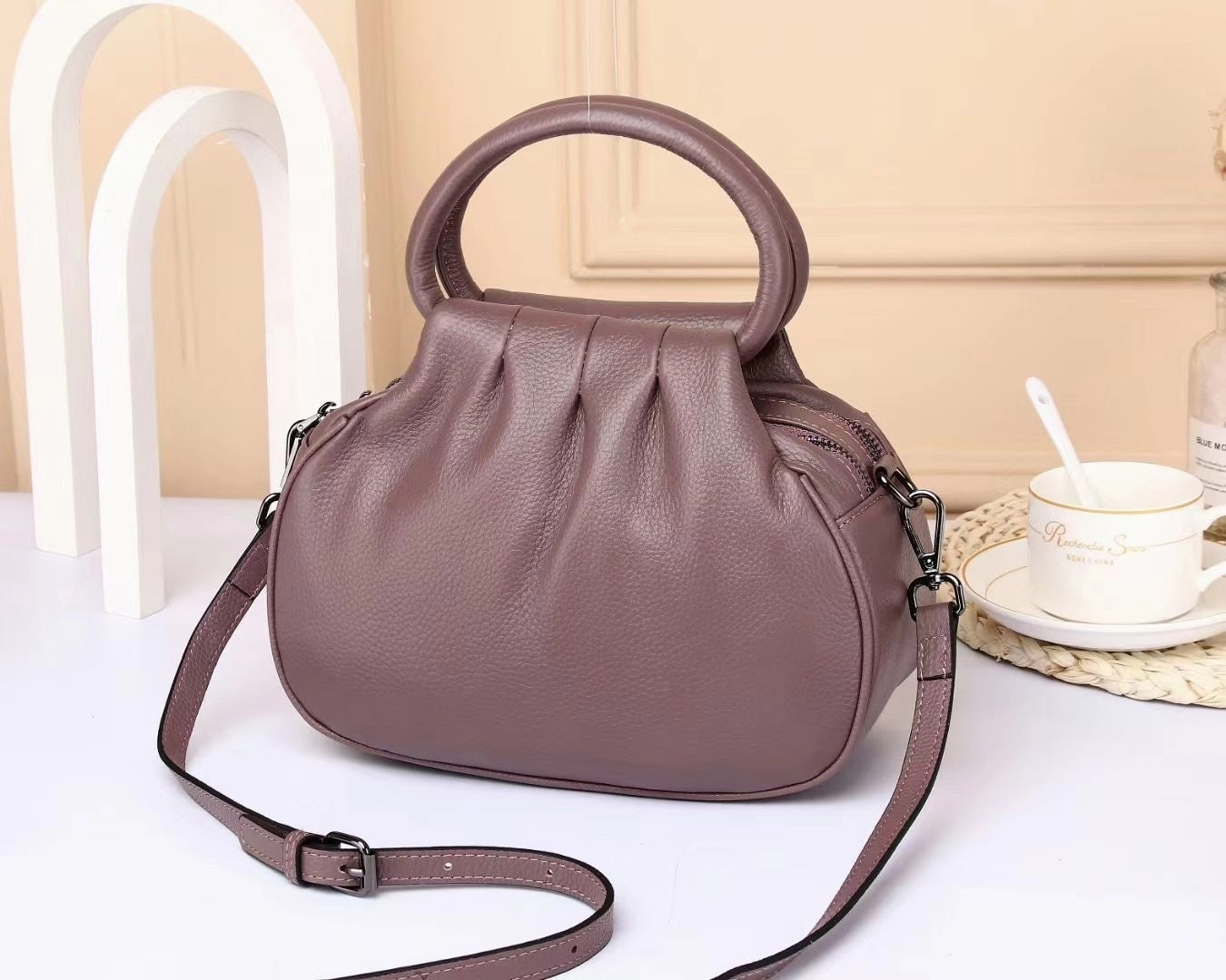 Women's Handheld Multifunctional One Shoulder Messenger Bag