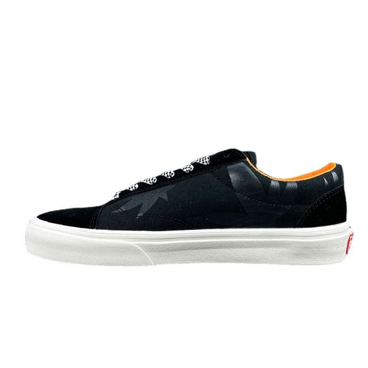 Chaussures basses classiques à carreaux Black Warrior High Street en toile