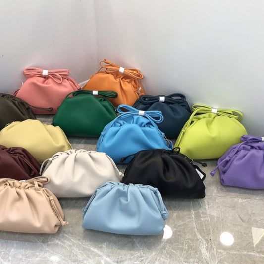 Fashion One-shoulder Messenger Hand-made Dumpling Bag Female