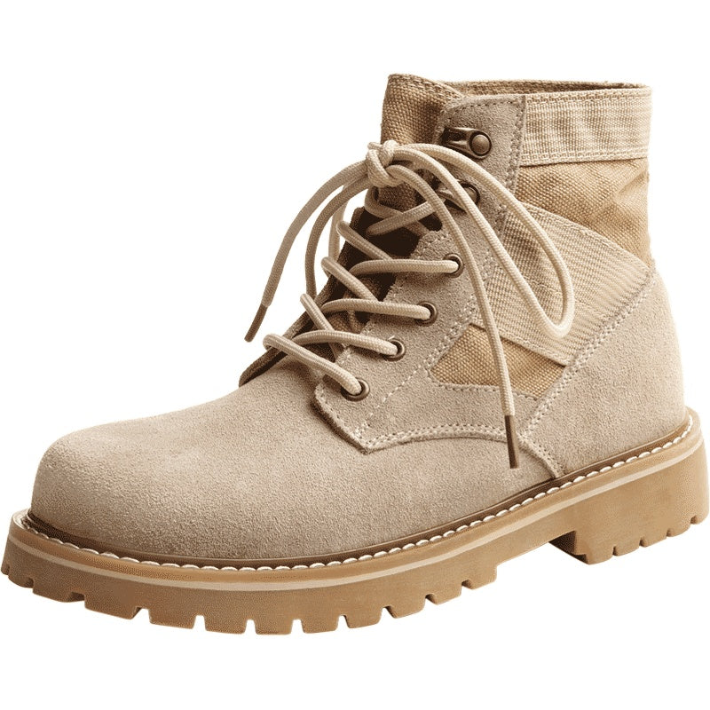 Men's Mid-top Desert High Top Working Wear  Boots