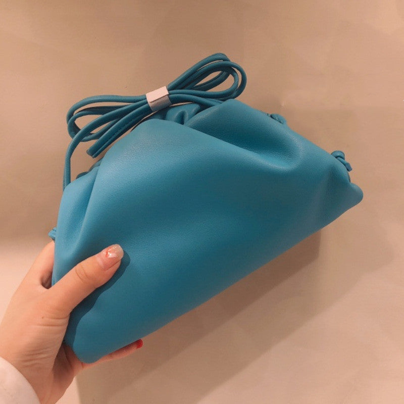 Fashion One-shoulder Messenger Hand-made Dumpling Bag Female