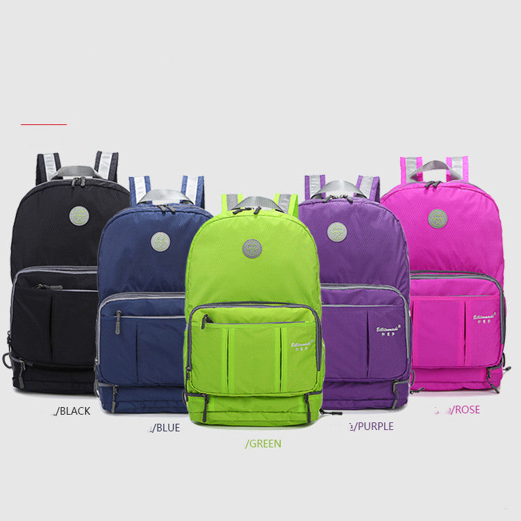 Mochila deportiva portátil plegable para exteriores para viajes