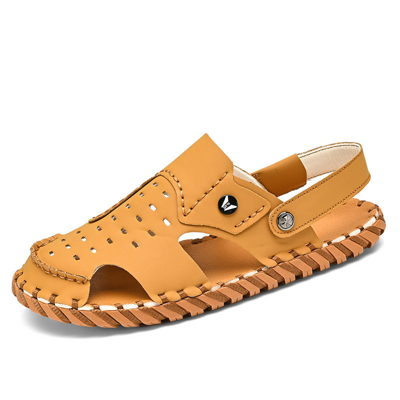 Men's Hand-stitched Non-slip Outdoor Beach Shoes