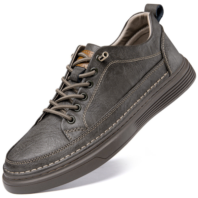 Zapatos de hombre talla grande suela suave retro