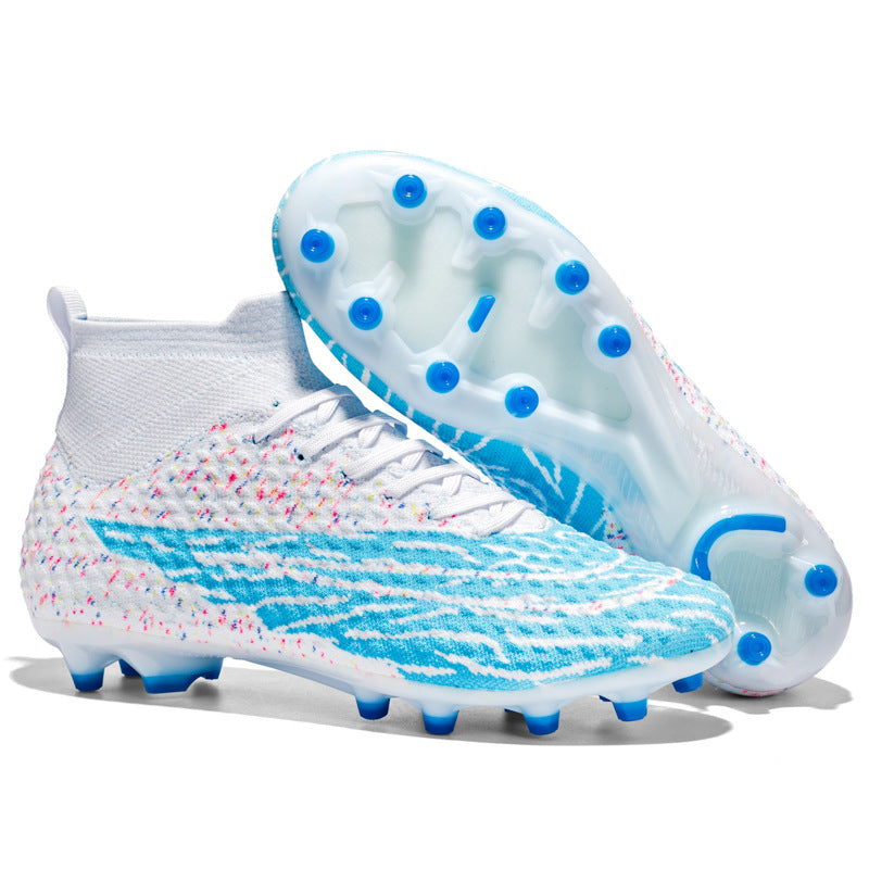 Chaussures de football montantes Spike spécifiques au jeu