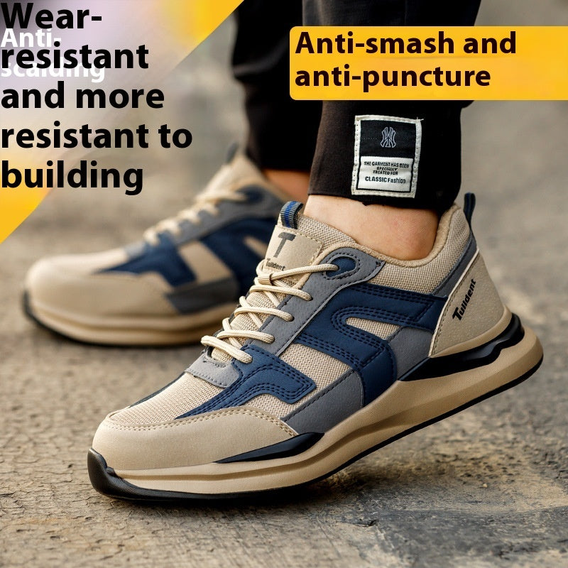 Summer Breathable Safety Shoes For Men