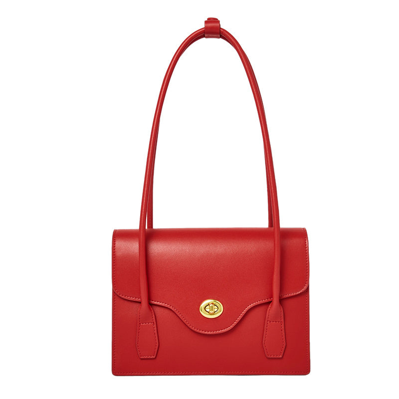 Bolso de boda con ambiente nupcial, bolso de hombro individual, bolso grande rojo para madres, de alta calidad