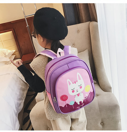 Kindergarten-grade 1 Cartoon Boys And Girls Children's Backpack