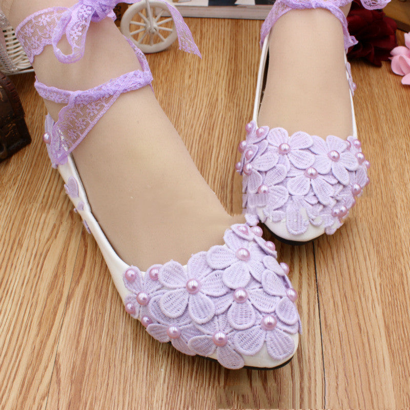 Women's Fashion Simple PU Bridesmaid Shoes