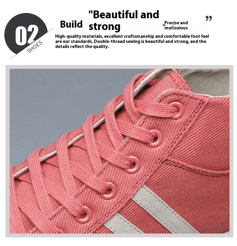 Men's High-top Canvas Shoes Casual