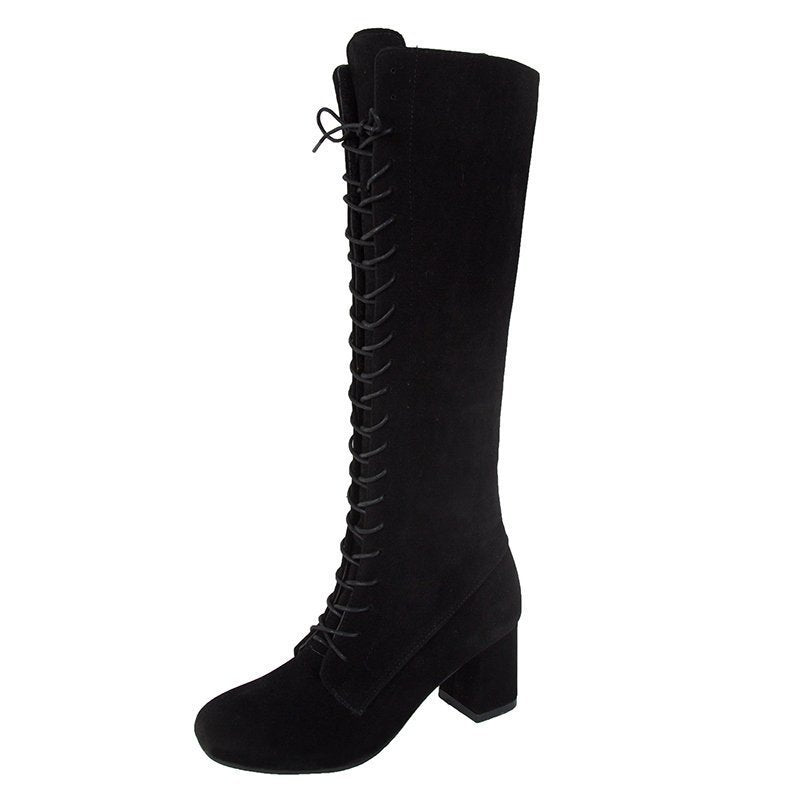 Nouvelles bottes Martin à lacets pour femmes