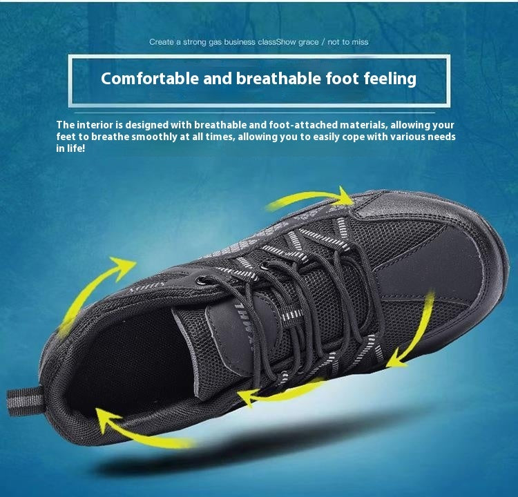 Summer Plus Size Leisure Sports Outdoor Hiking Work Men's Shoes