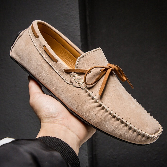 Chaussures à pois extra larges pour hommes, printemps et automne