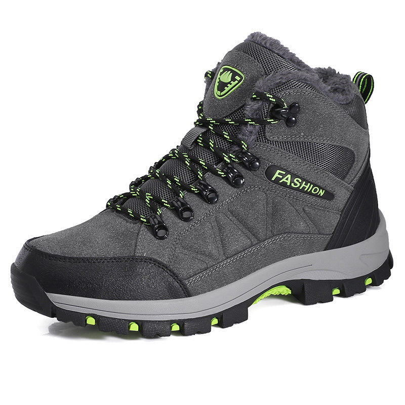 Winter Outdoors High Cotton-padded Shoes Sports Climbing Shoes