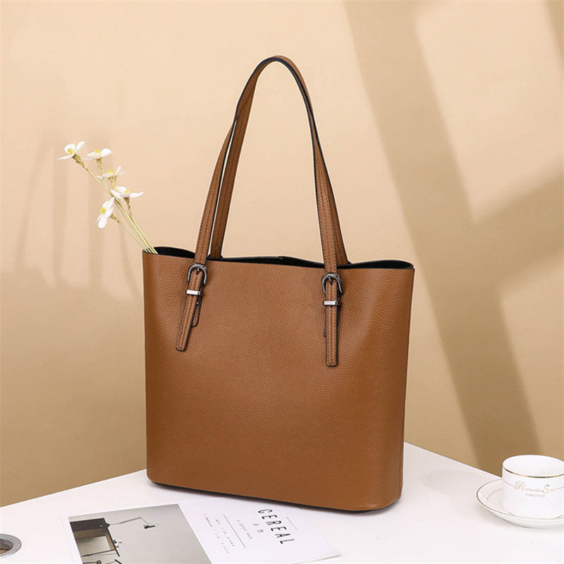 Fashion Niche Design Leather Women's Shoulder Bag