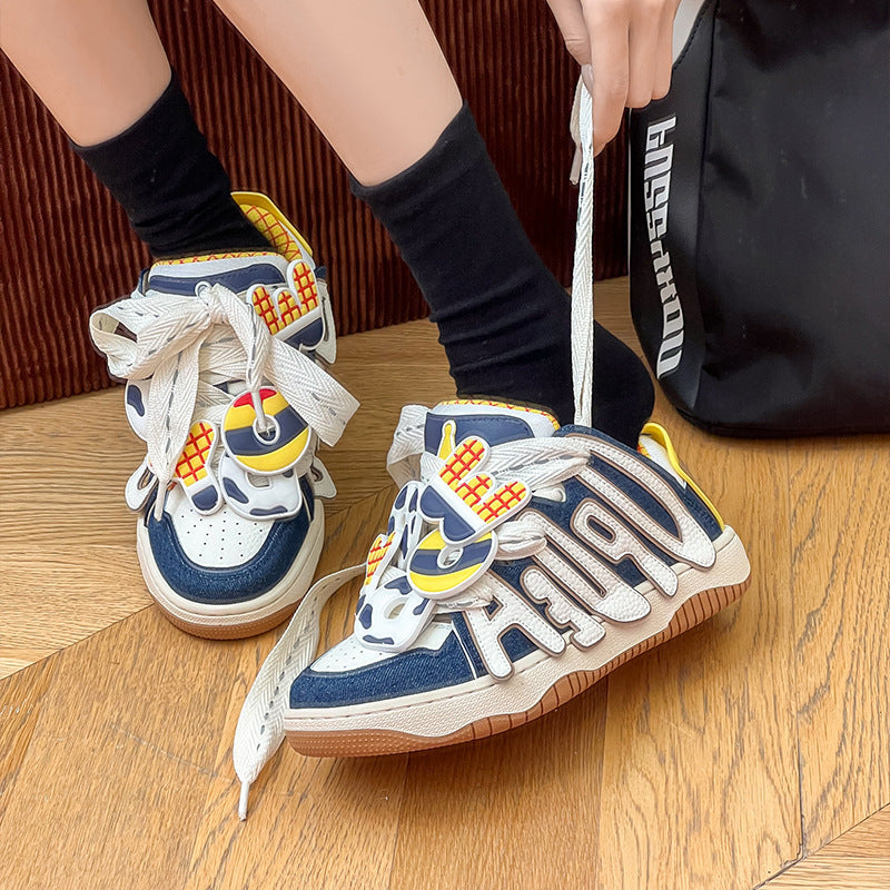 Japanese Couple Sports Skateboard Shoes