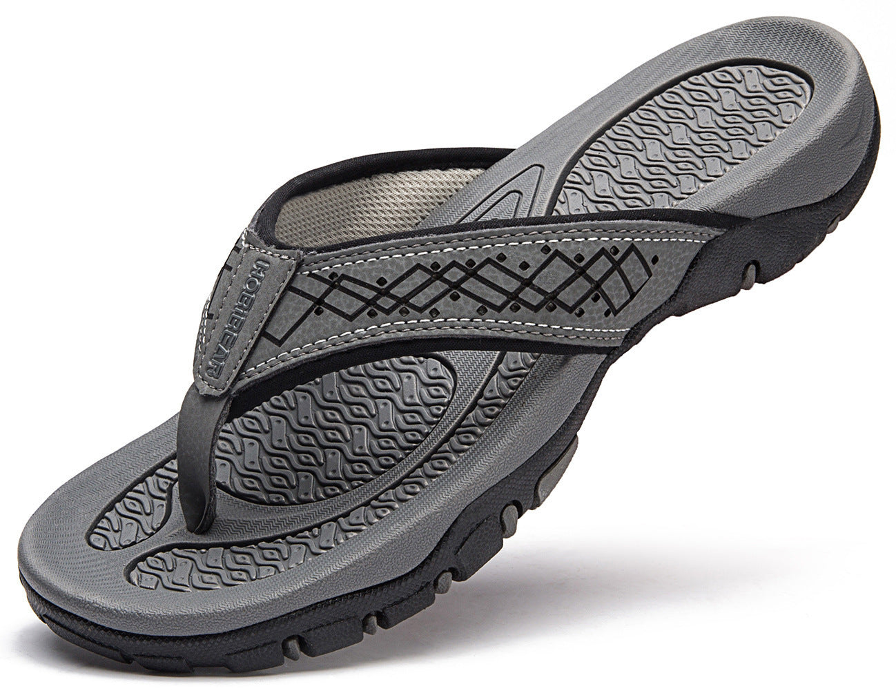 Men's Sports Flip-flops Comfort And Casual Flip-flops Outdoor With Summer Beach